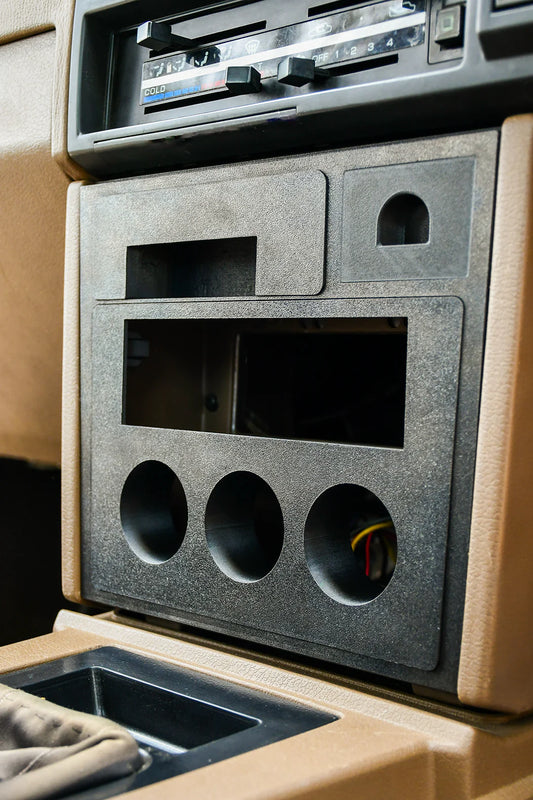 Lower Triple 52mm Gauge + Single DIN