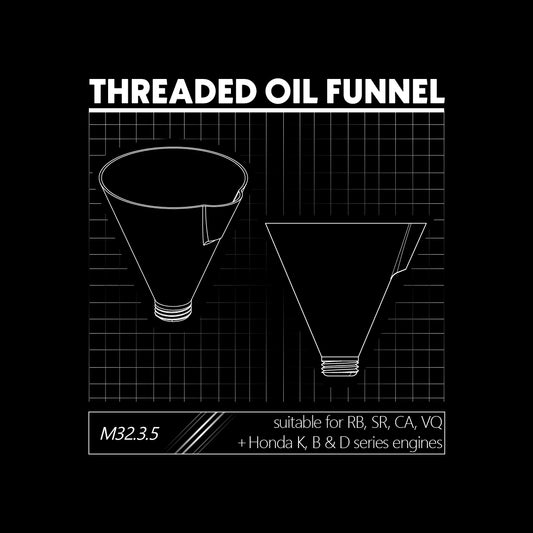3D File - Threaded Oil Funnel