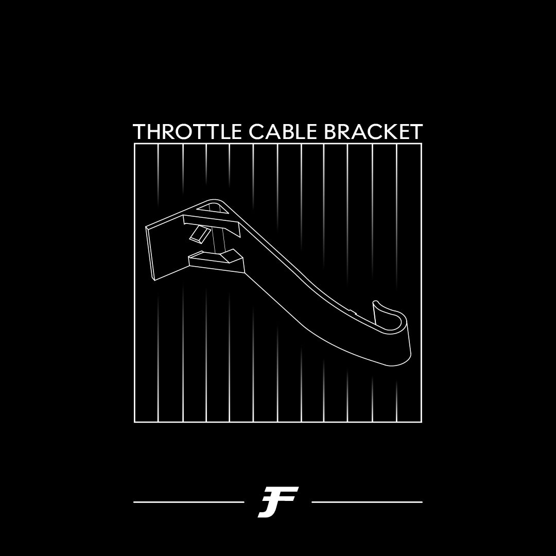 3D File - Nissan R31 Skyline Throttle Cable Bracket