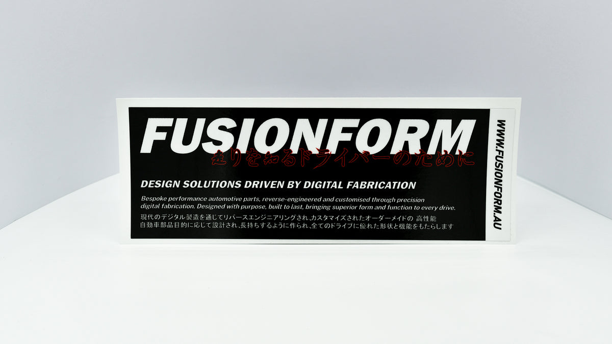Polyform Sticker Design Printed Stickers | Premium Vinyl Decals – FusionForm