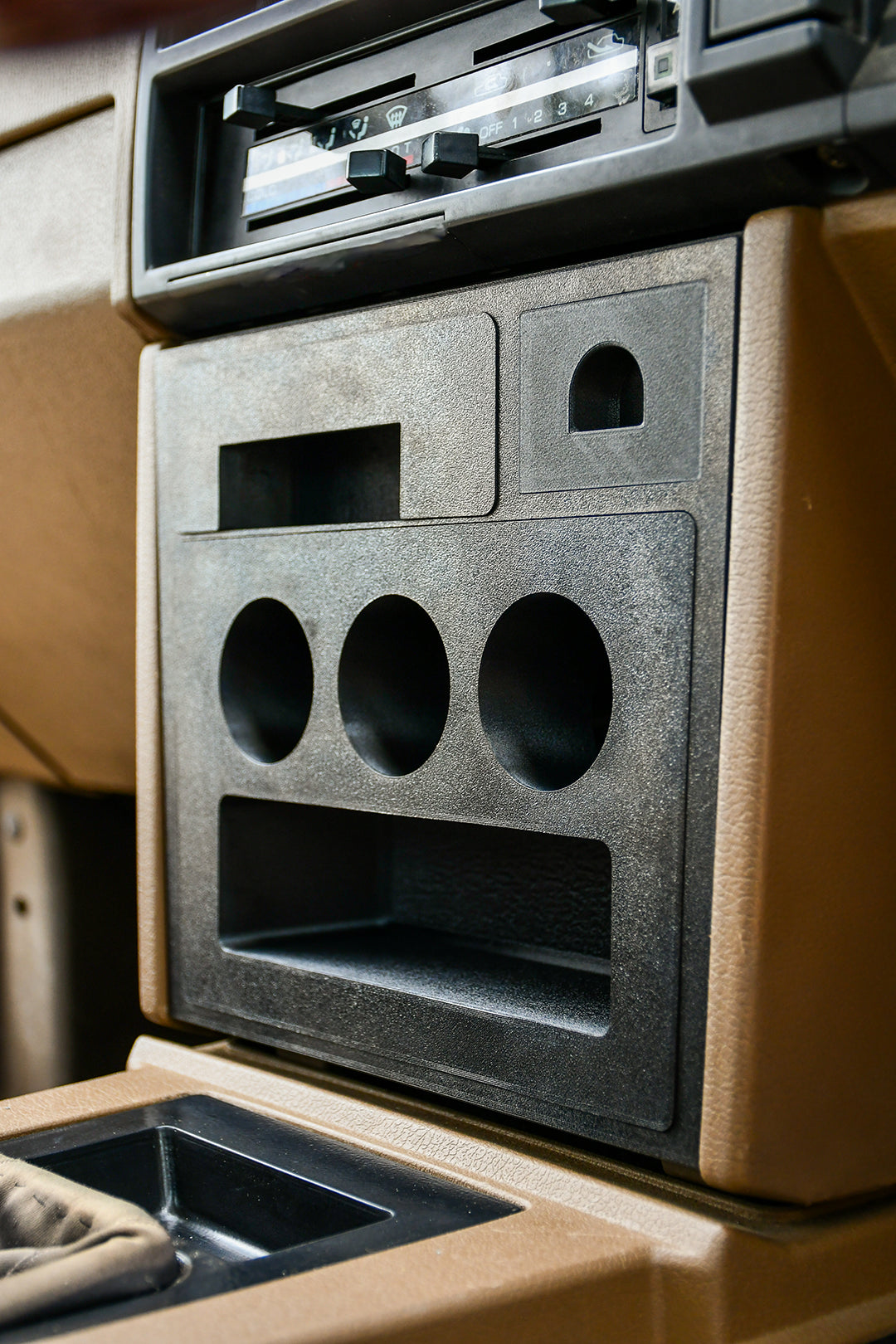 Upper Triple 52mm Gauge + Storage