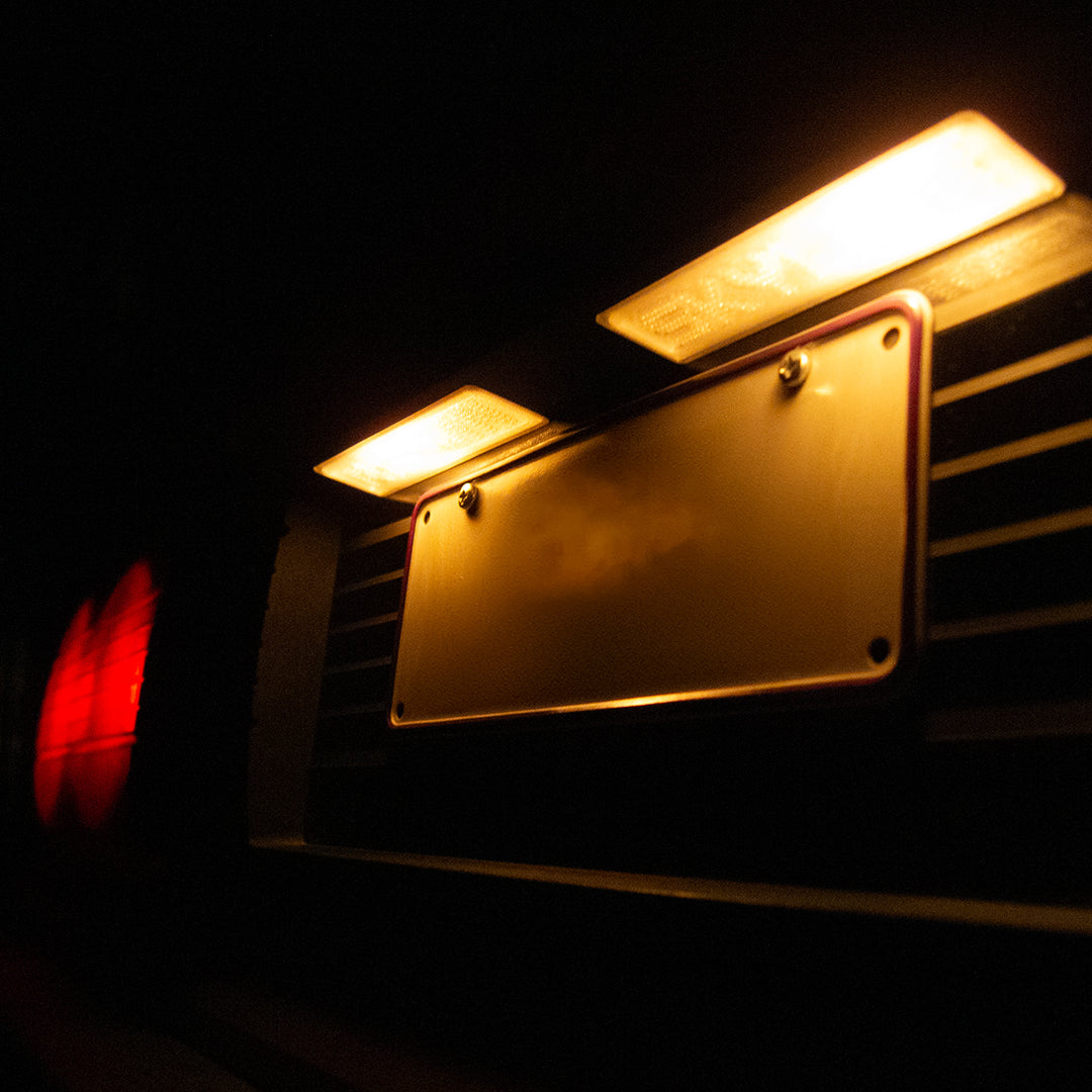 Nissan R31 Skyline - License Light Lenses