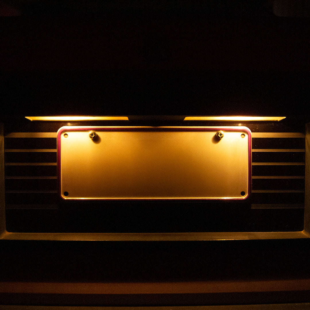 Nissan R31 Skyline - License Light Lenses