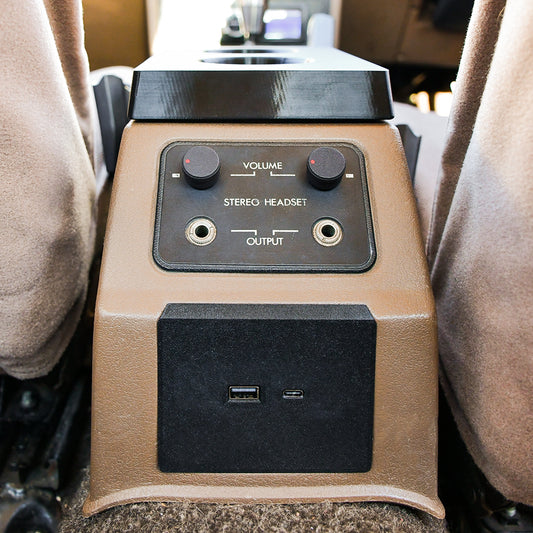 Nissan R31 Skyline - Centre Console Charging Plate