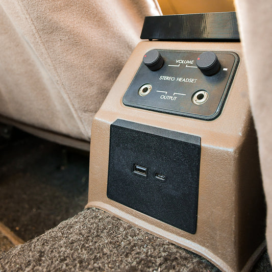 Nissan R31 Skyline - Centre Console Charging Plate
