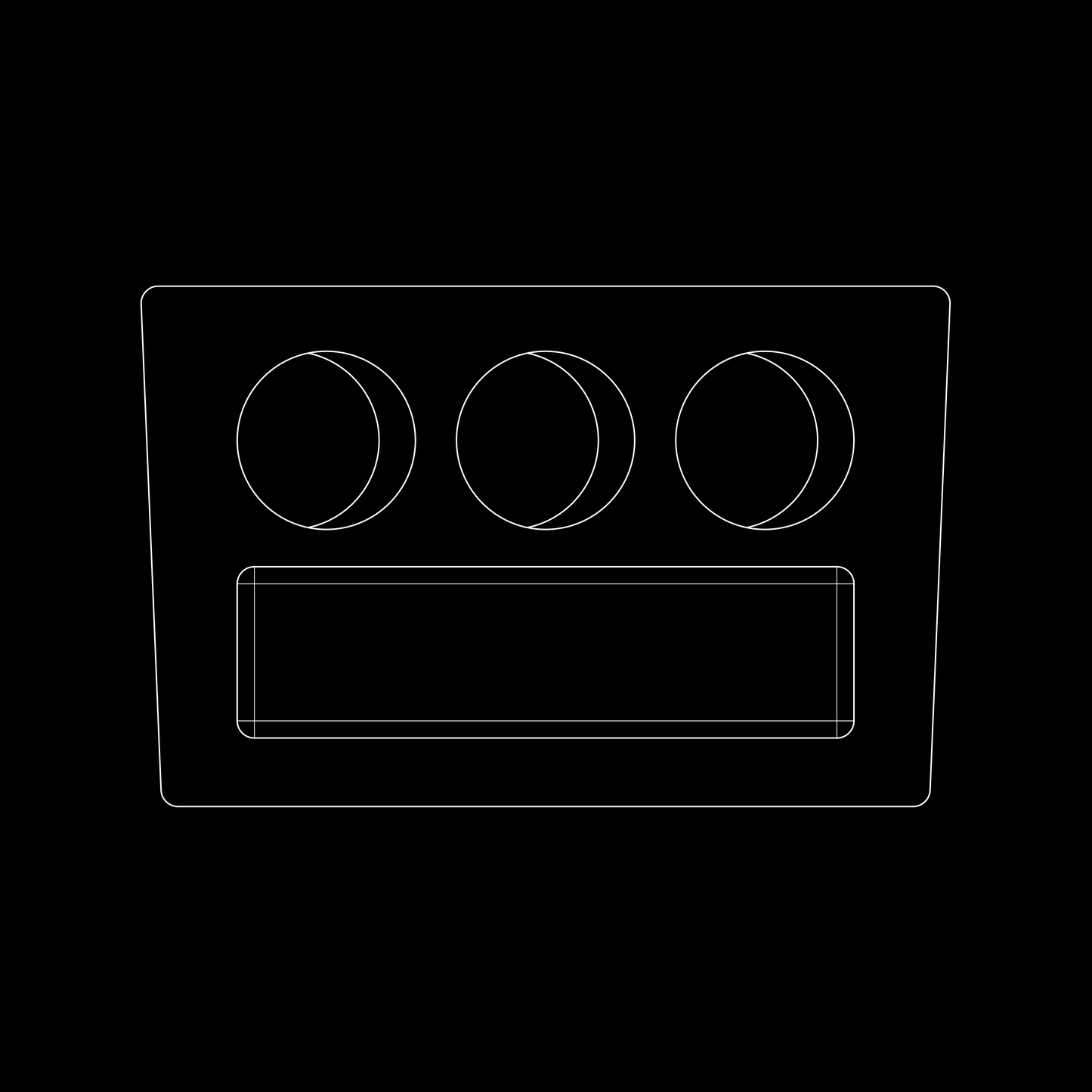 Nissan R31 Skyline - Radio Surround